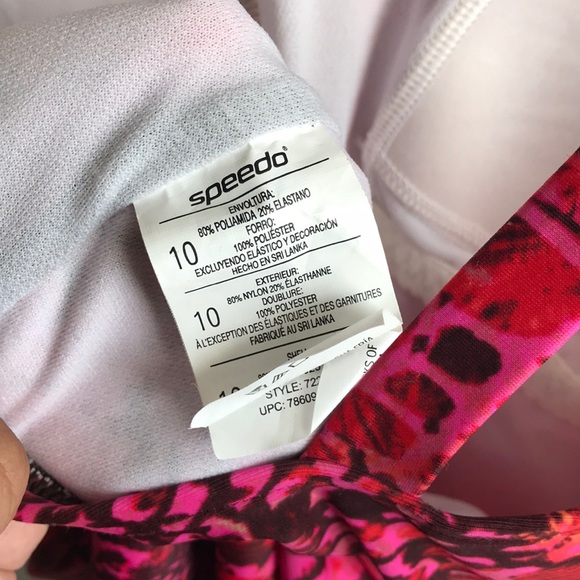 Red-Orange Bathing Suit - Picture 2 of 3